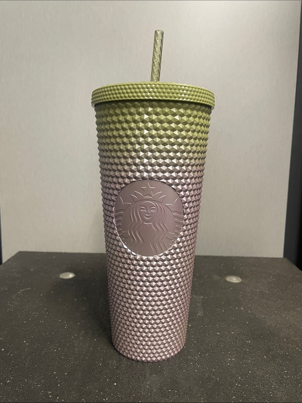 Starbucks Studded Ombre Tumbler in Green and Lavender